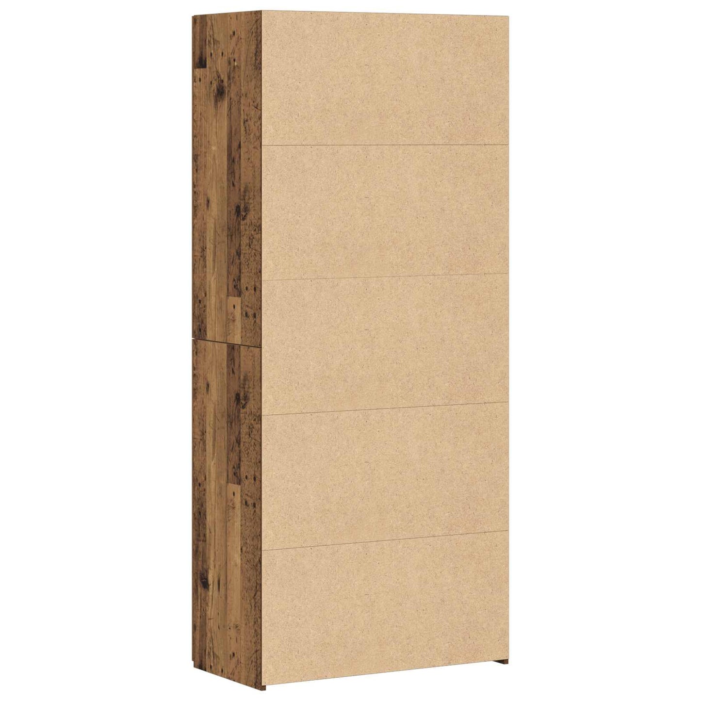 vidaXL Highboard Old Wood 80 x 42 x 185 cm