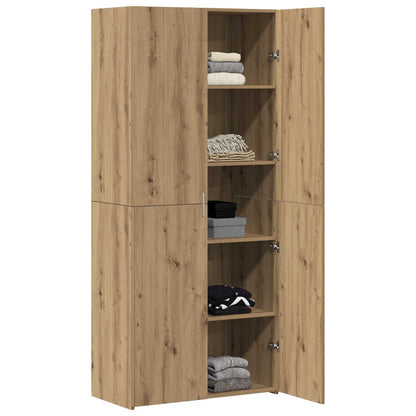 vidaXL Highboard 2 pcs Artisan Oak 80 x 42 x 185 cm