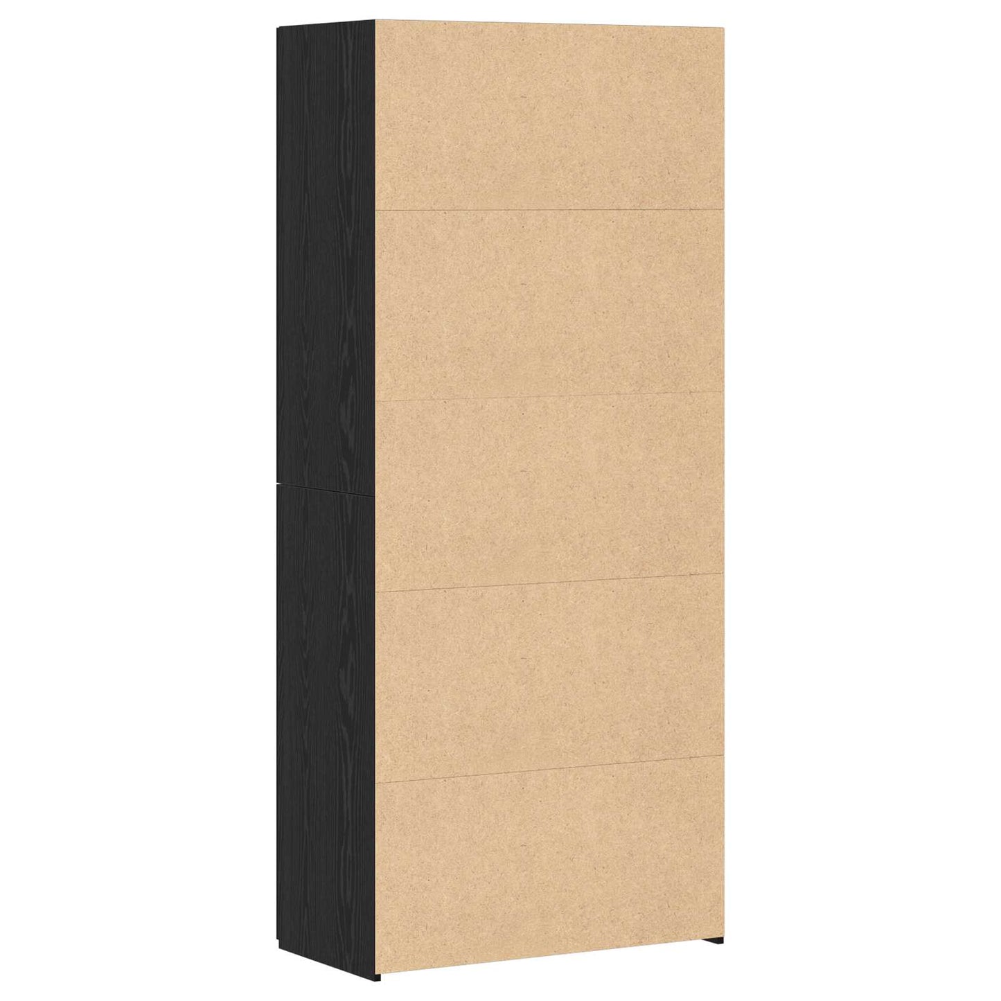 vidaXL Highboard Black Oak 80 x 42 x 185 cm