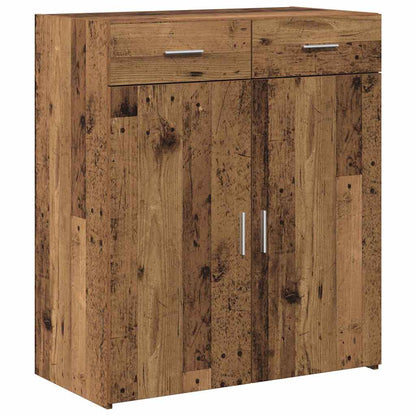 vidaXL Storage Cabinet Old Wood 80 x 42.5 x 93 cm
