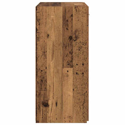 vidaXL Storage Cabinet Old Wood 80 x 42.5 x 93 cm