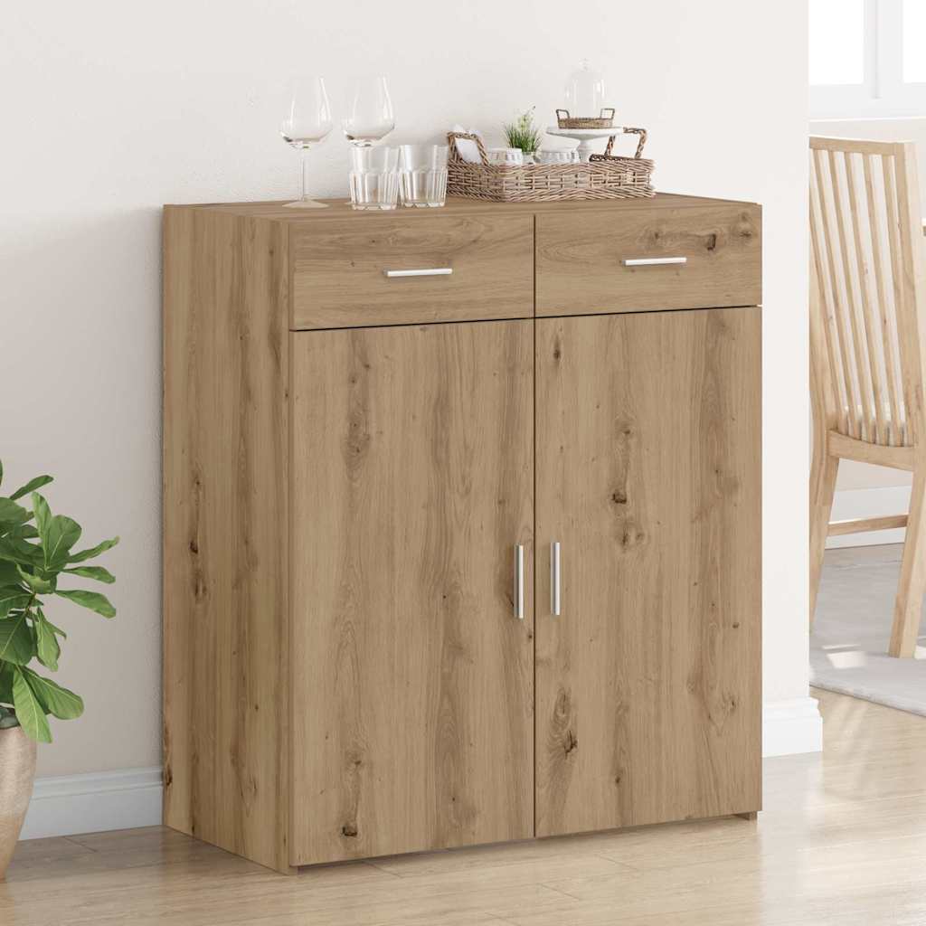 vidaXL Storage Cabinet Artisan Oak 80 x 42.5 x 93 cm