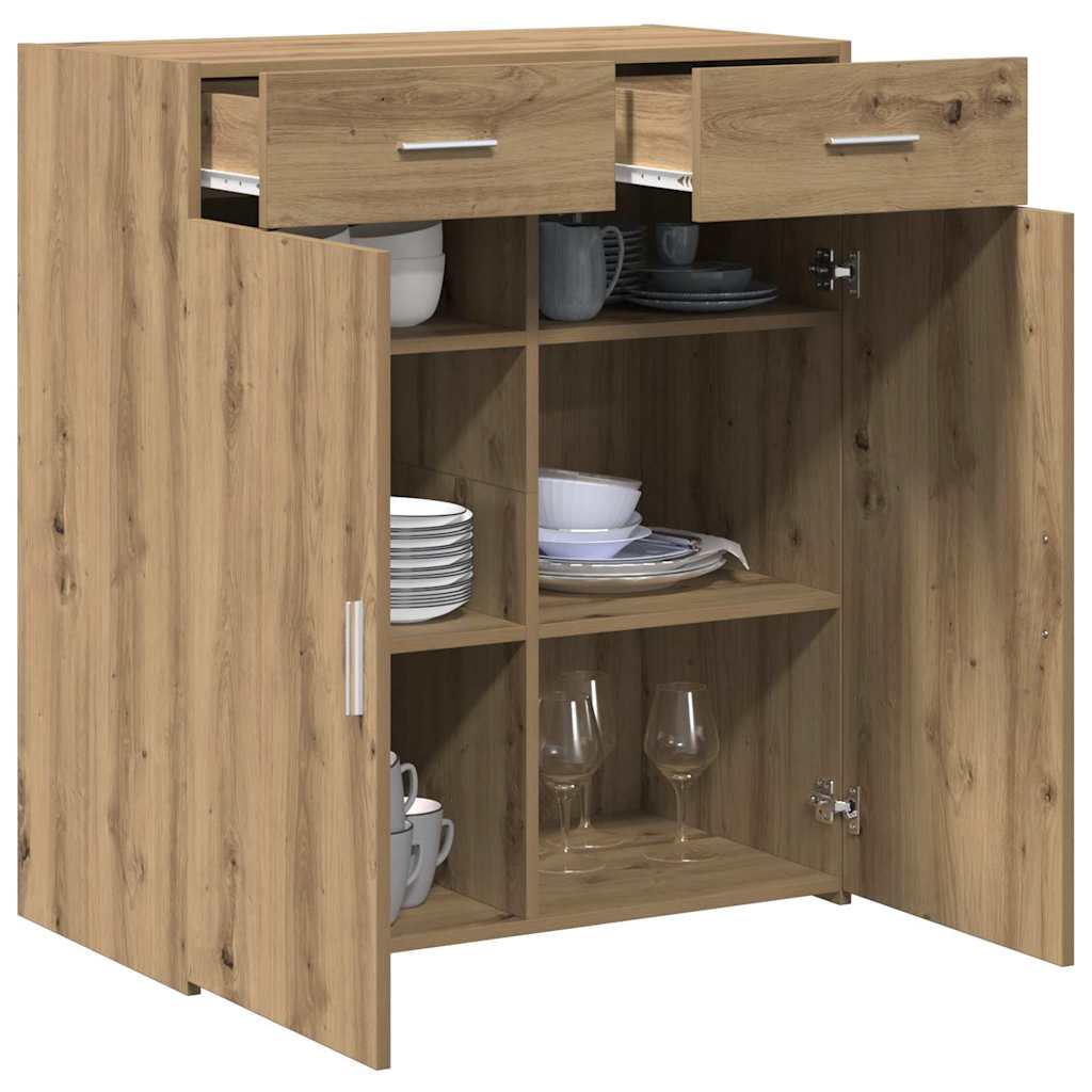 vidaXL Storage Cabinet Artisan Oak 80 x 42.5 x 93 cm