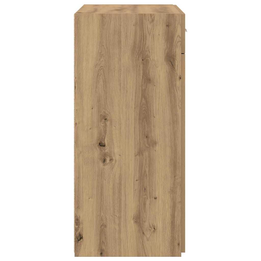 vidaXL Storage Cabinet Artisan Oak 80 x 42.5 x 93 cm