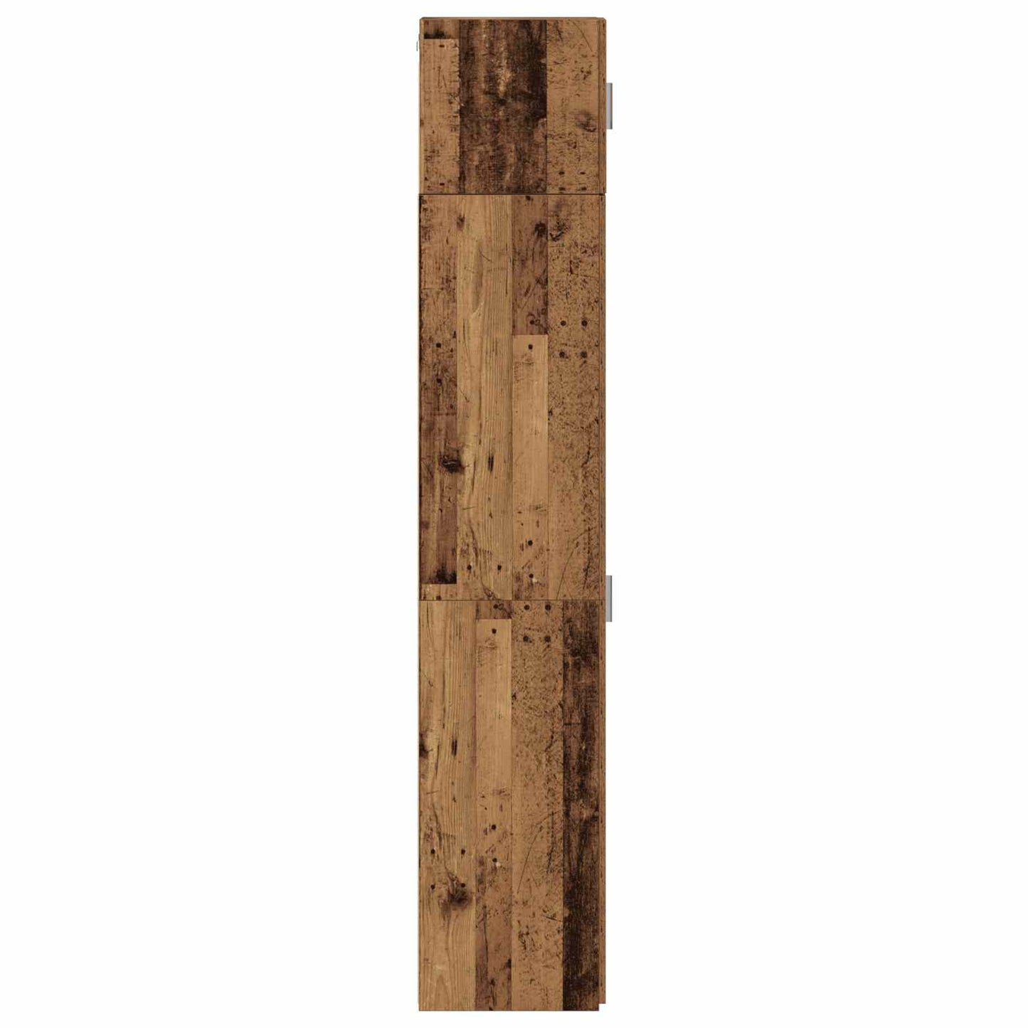 vidaXL 2-piece Storage Cabinet with Shelves 2 pcs Old Wood