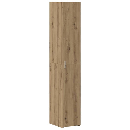 vidaXL Storage Cabinet with Shelves Artisan Oak 30 x 42.5 x 225 cm