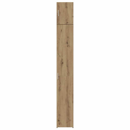 vidaXL Storage Cabinet with Shelves Artisan Oak 30 x 42.5 x 225 cm