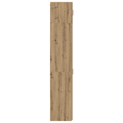 vidaXL Storage Cabinet with Shelves Artisan Oak 30 x 42.5 x 225 cm
