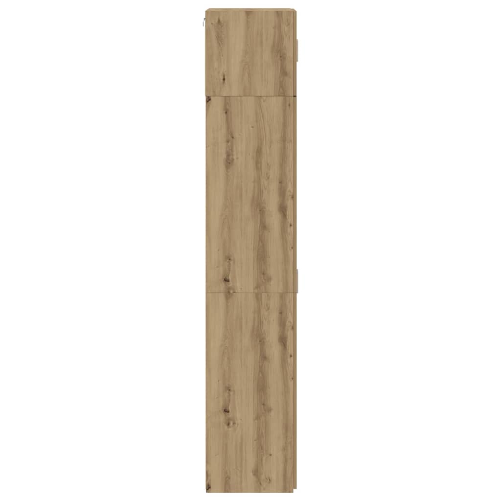 vidaXL Storage Cabinet 3 pcs Artisan Oak
