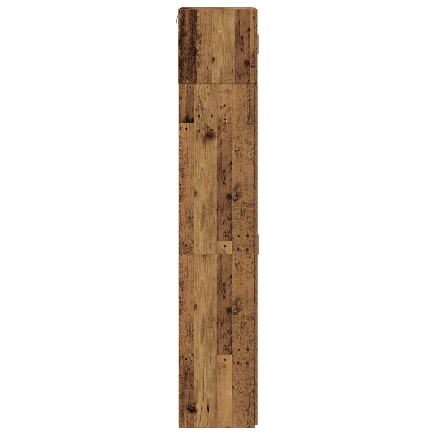 vidaXL Storage Cabinet 2 pcs Old Wood 70 x 42.5 x 225 cm