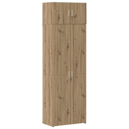 vidaXL Storage Cabinet 2 pcs Artisan Oak 70 x 42.5 x 225 cm