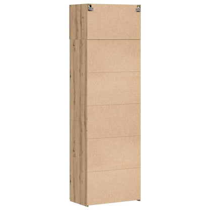 vidaXL Storage Cabinet 2 pcs Artisan Oak 70 x 42.5 x 225 cm