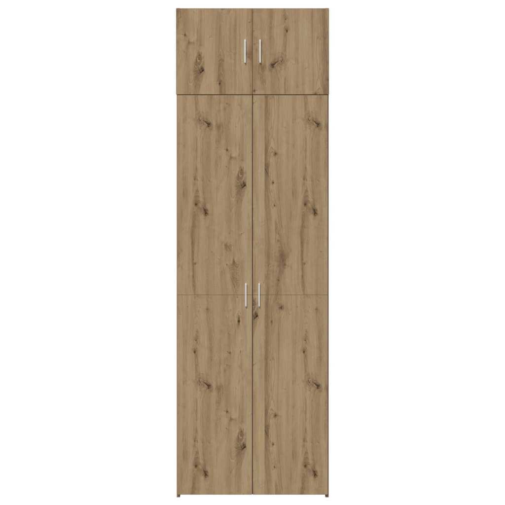 vidaXL Storage Cabinet 2 pcs Artisan Oak 70 x 42.5 x 225 cm