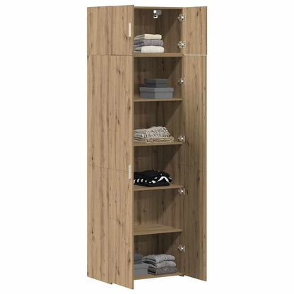 vidaXL Storage Cabinet 2 pcs Artisan Oak 70 x 42.5 x 225 cm