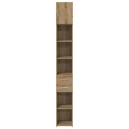 vidaXL Storage Cabinet 2 pcs Artisan Oak 30 x 42.5 x 225 cm