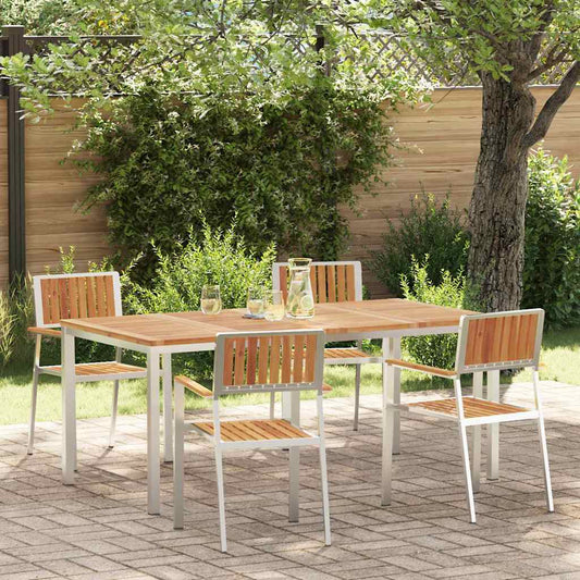 vidaXL Outdoor Dining Set 5 pcs 180 x 90 x 75 cm