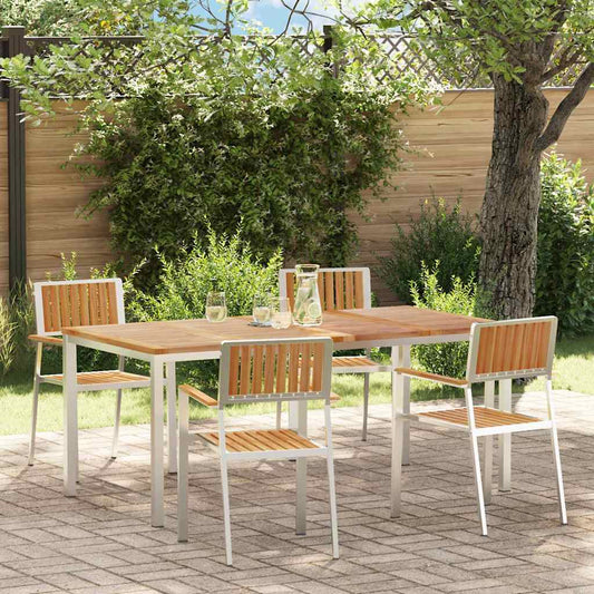 vidaXL Outdoor Dining Set 5 pcs 180 x 90 x 75 cm