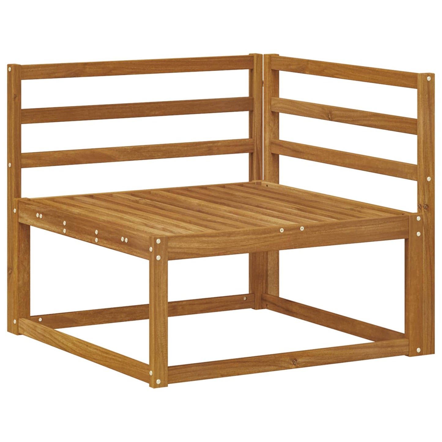 vidaXL Outdoor Sofa Set 5 pcs Natural Solid Acacia Wood