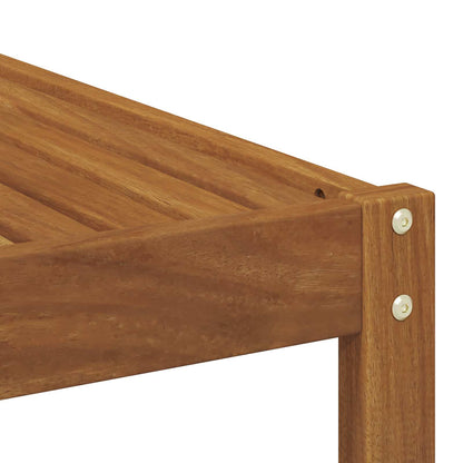 vidaXL Outdoor Sofa Set 7 pcs Natural Solid Acacia Wood