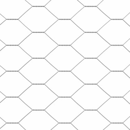 vidaXL Chicken Cage 3 pcs Silver 600 x 200 x 200 cm Galvanised Steel