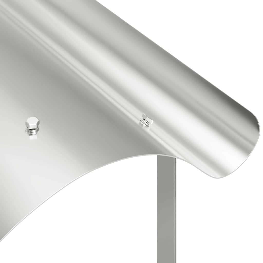 vidaXL Chimney Cowl Silver 59.5 x 50 x 36.5 cm Stainless Steel