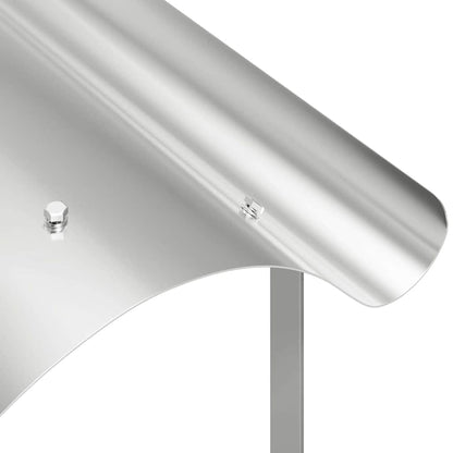 vidaXL Chimney Cowl Silver 59.5 x 50 x 36.5 cm Stainless Steel