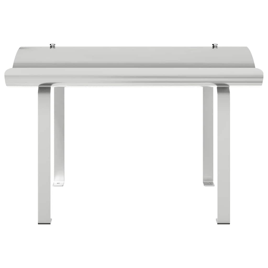 vidaXL Chimney Cowl Silver 59.5 x 50 x 36.5 cm Stainless Steel
