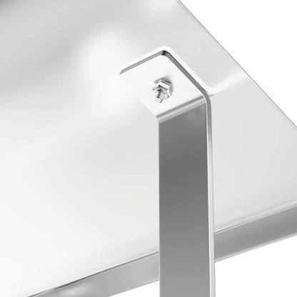vidaXL Chimney Hood Silver 40 x 40 x 37.5 cm Stainless Steel
