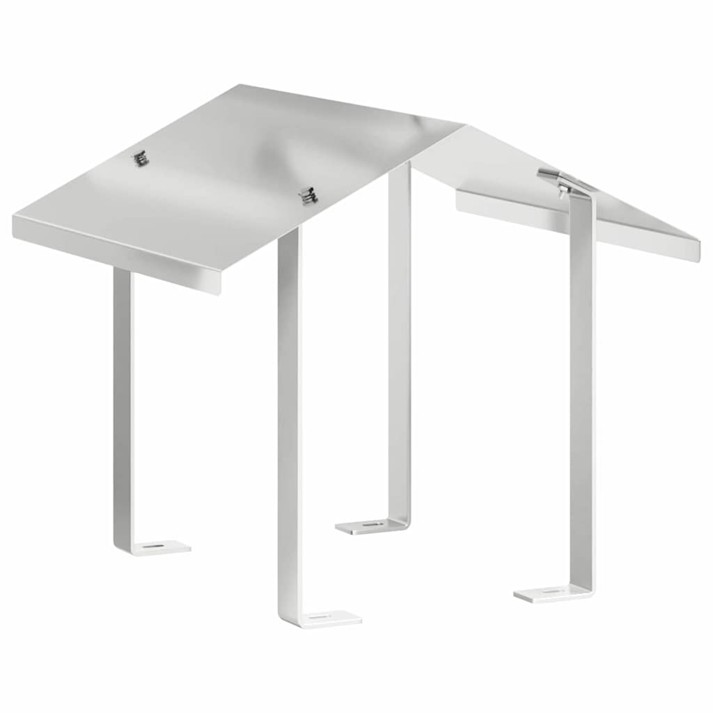 vidaXL Chimney Hood Silver 40 x 40 x 37.5 cm Stainless Steel