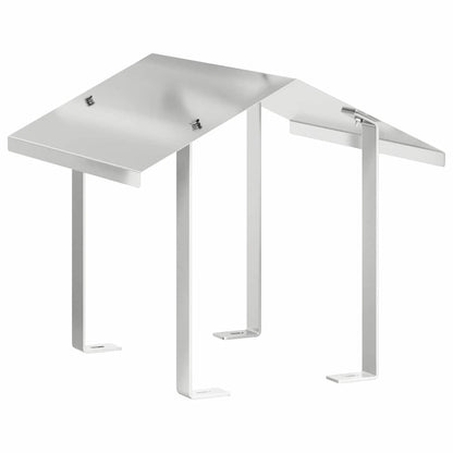 vidaXL Chimney Hood Silver 40 x 40 x 37.5 cm Stainless Steel
