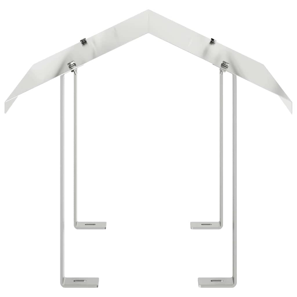 vidaXL Chimney Hood Silver 40 x 40 x 37.5 cm Stainless Steel
