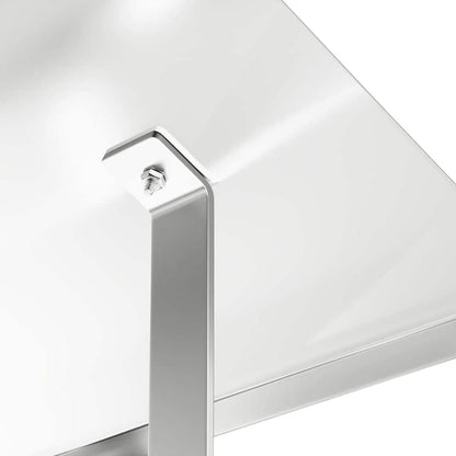 vidaXL Chimney Hood Silver 50 x 50 x 37 cm Stainless Steel