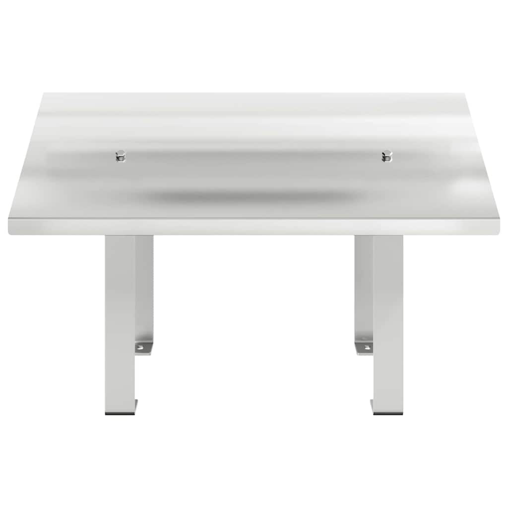 vidaXL Chimney Hood Silver 50 x 50 x 37 cm Stainless Steel