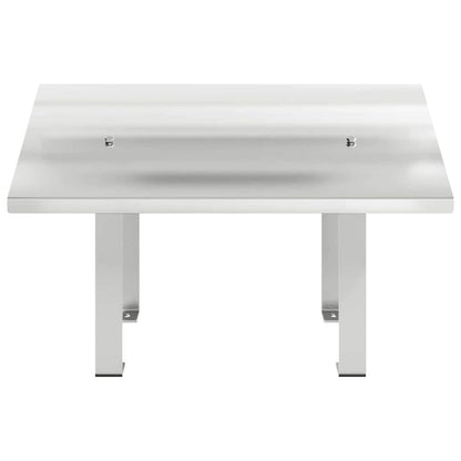 vidaXL Chimney Hood Silver 50 x 50 x 37 cm Stainless Steel