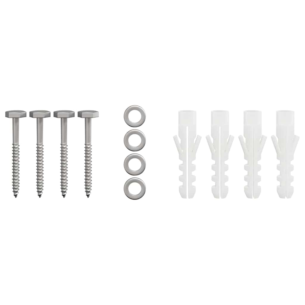 vidaXL Chimney Hood Silver 50 x 60 x 37 cm Stainless Steel