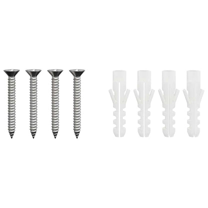 vidaXL Chimney Extension Silver 25 x 25 x 132 cm Stainless steel