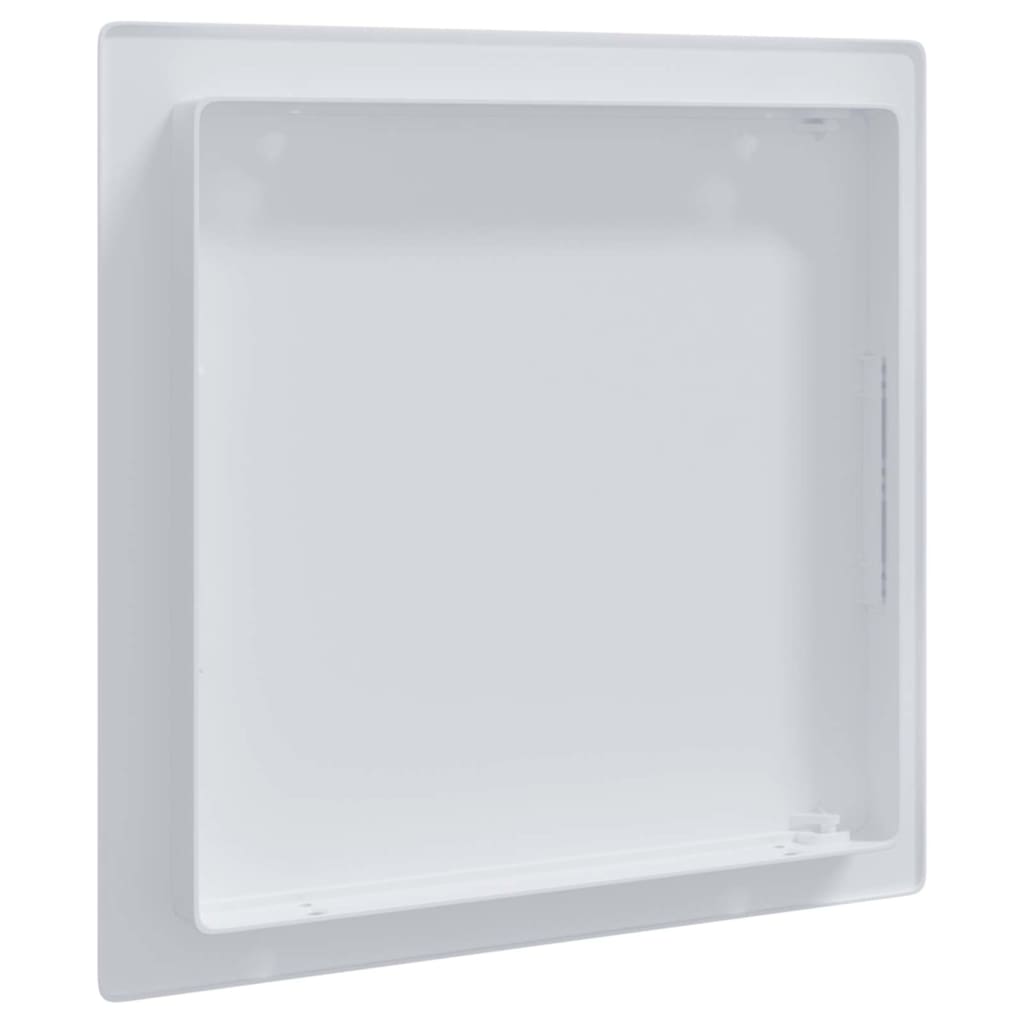 vidaXL Access Panels 2 pcs White 15 x 15 cm ABS Plastic