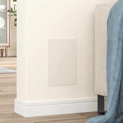 vidaXL Access Panels 2 pcs White 15 x 23 cm ABS Plastic