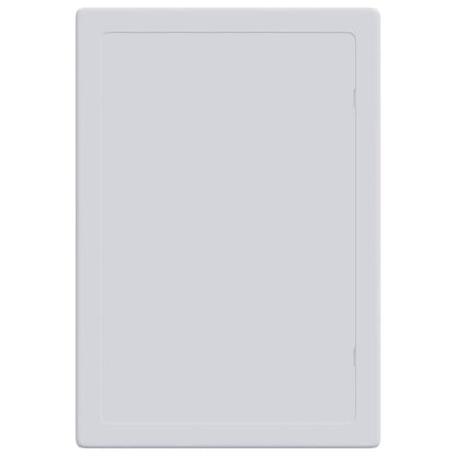 vidaXL Access Panels 2 pcs White 15 x 23 cm ABS Plastic