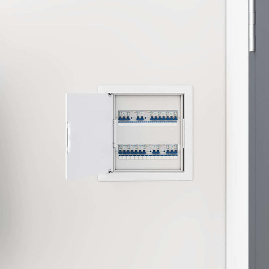 vidaXL Access Panels 2 pcs White 20 x 20 cm ABS Plastic