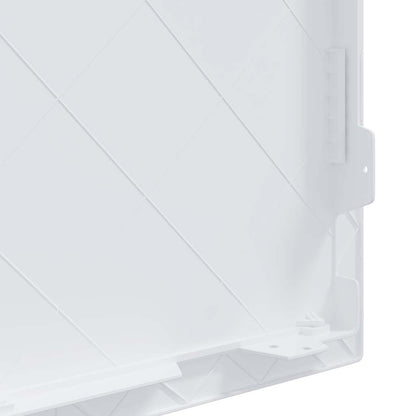 vidaXL Access Panels White 40 x 40 cm ABS Plastic