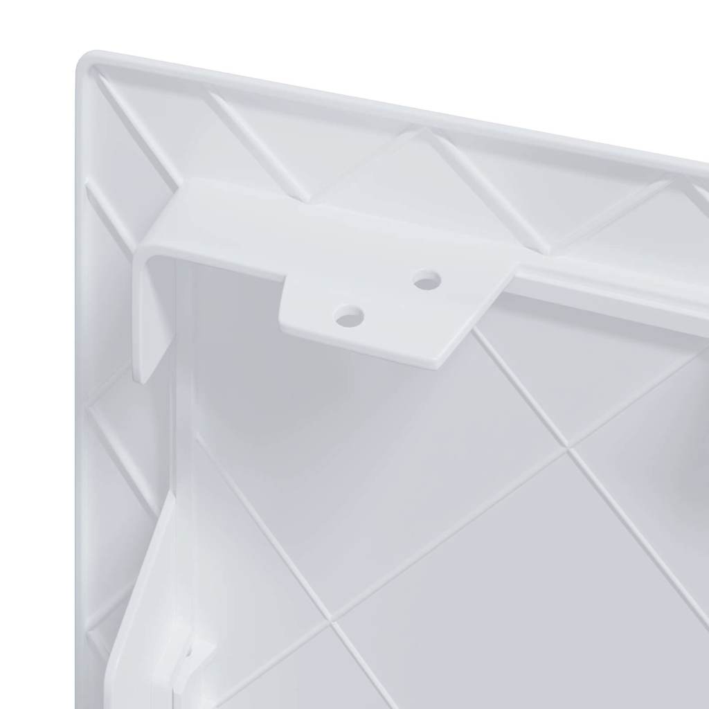 vidaXL Access Panels White 40 x 40 cm ABS Plastic