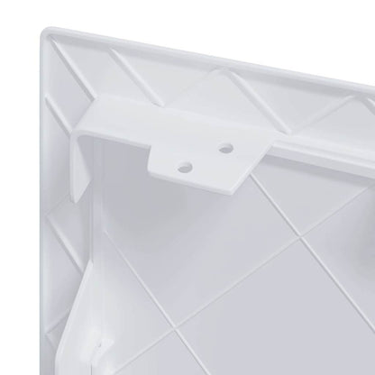 vidaXL Access Panels White 40 x 40 cm ABS Plastic