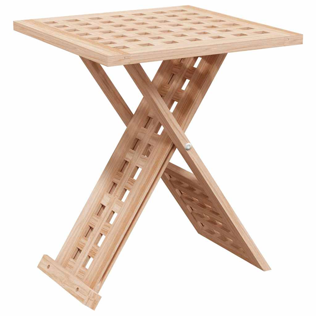 vidaXL Coffee Table Brown 33 x 33 x 40.5 cm Solid Walnut Wood
