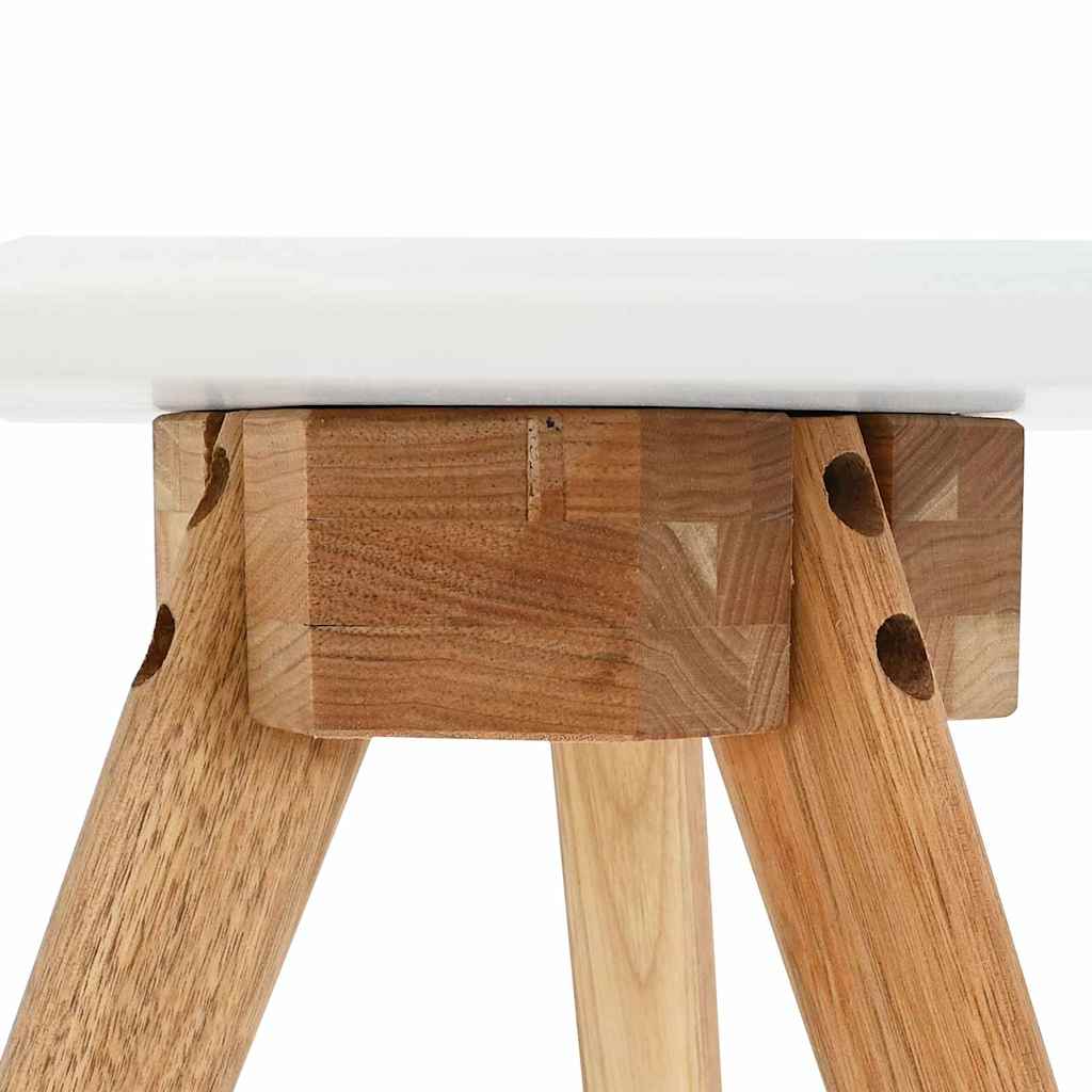 vidaXL Coffee Table 3 pcs Brown Solid Walnut Wood