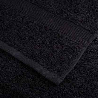 vidaXL Guest Towel SOLUND 25 pcs Black 70 x 140 cm 550 gsm