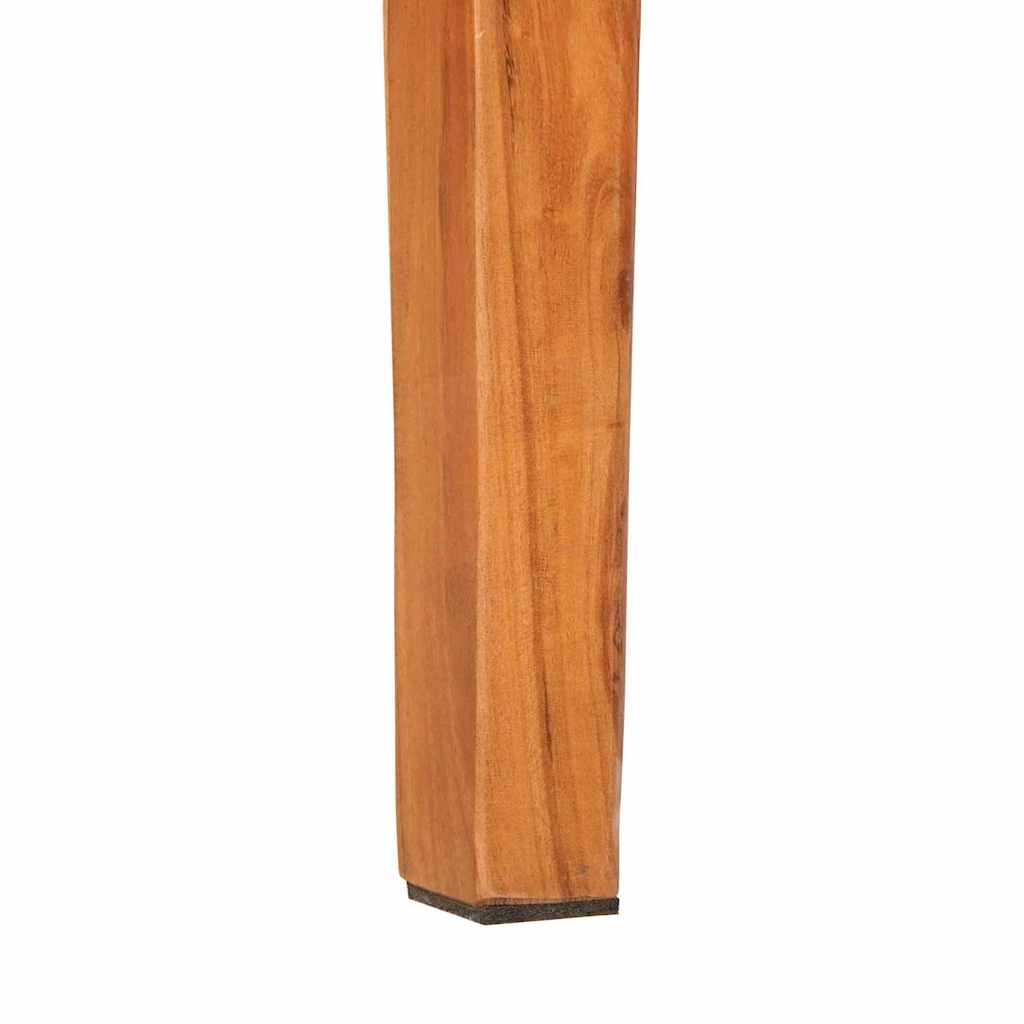 vidaXL Console Table Brown 110 x 30 x 80 cm Solid Acacia Wood
