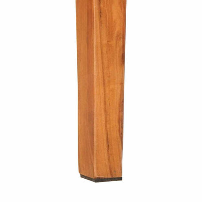 vidaXL Console Table Brown 110 x 30 x 80 cm Solid Acacia Wood