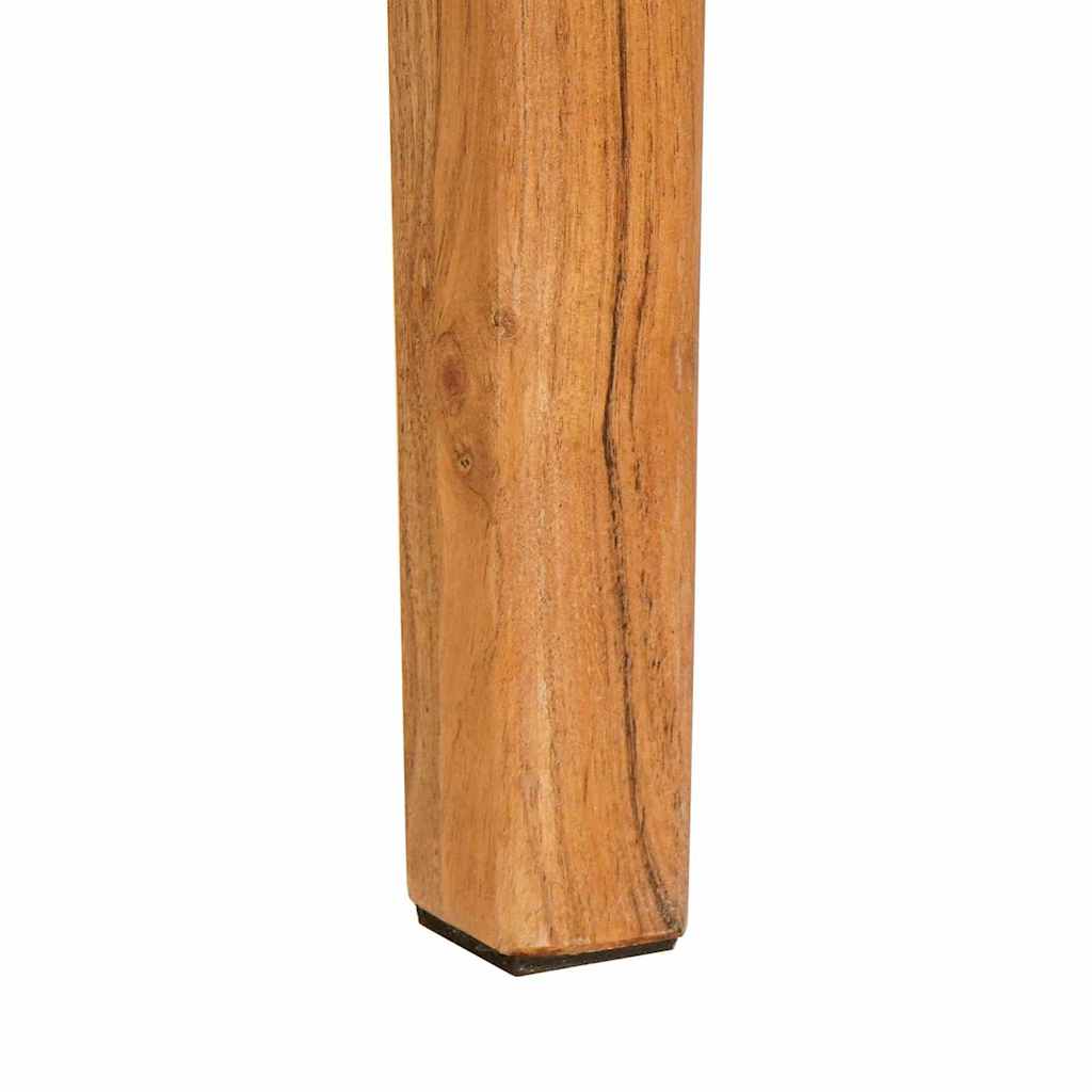 vidaXL Dining Table Brown 110 x 55 x 76 cm Solid Acacia Wood