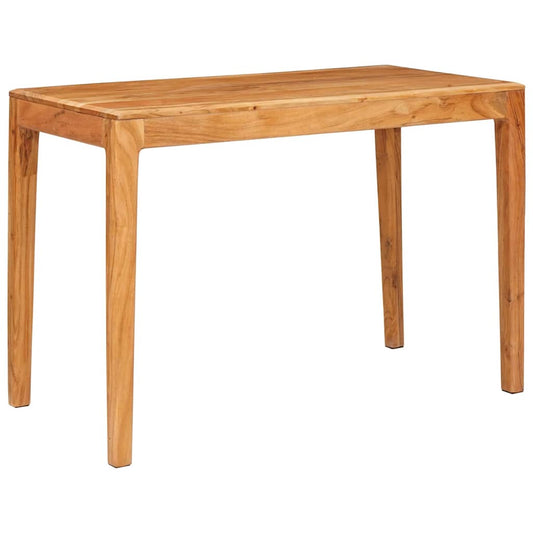 vidaXL Dining Table Brown 110 x 55 x 76 cm Solid Acacia Wood